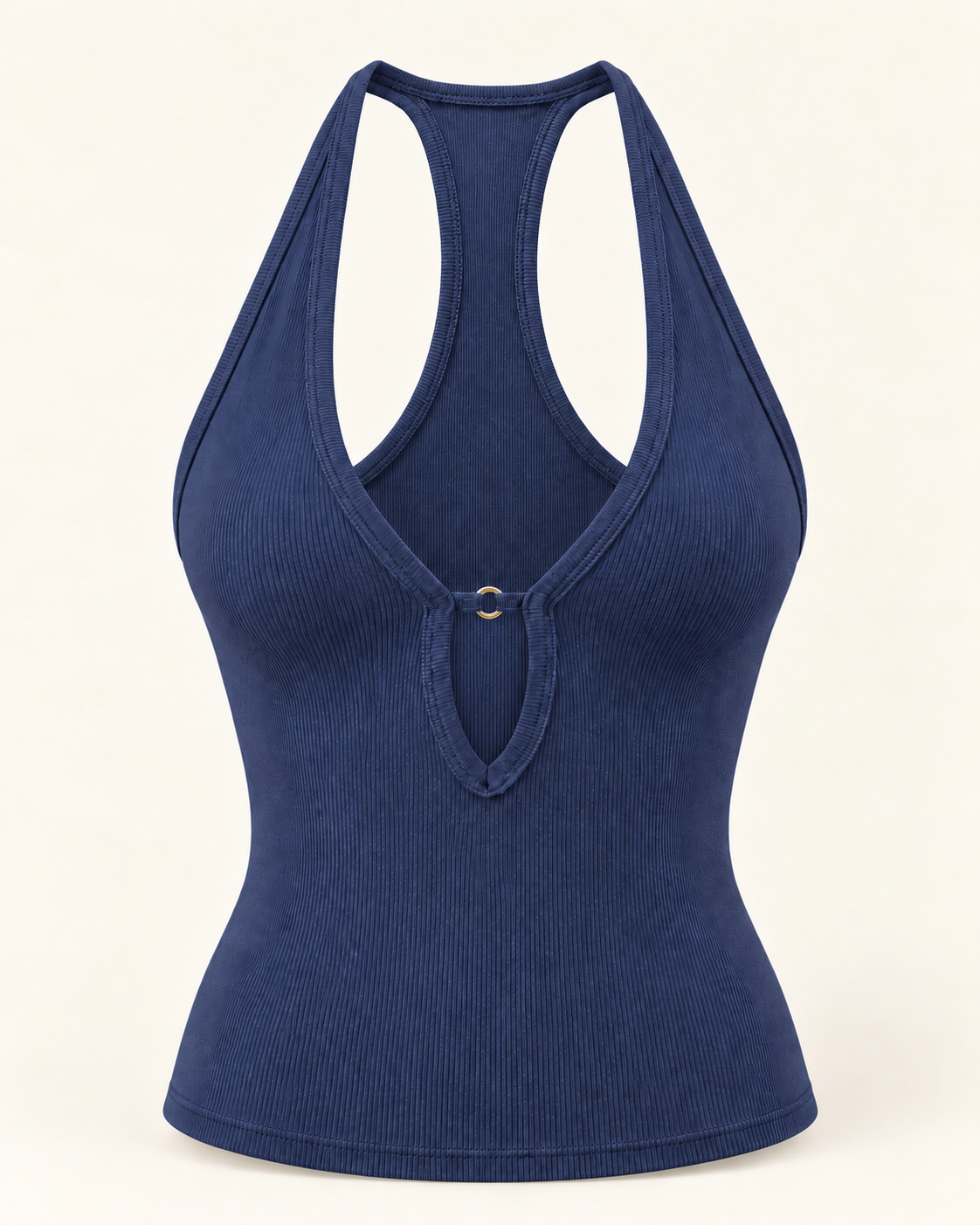 Billie Bad Cutout Ribbed Tank Top