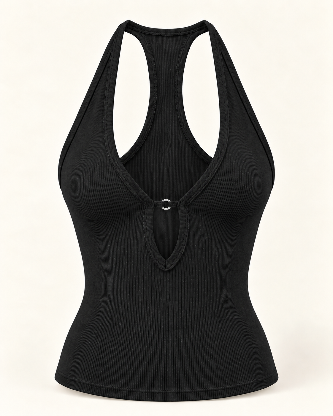 Billie Bad Cutout Ribbed Tank Top