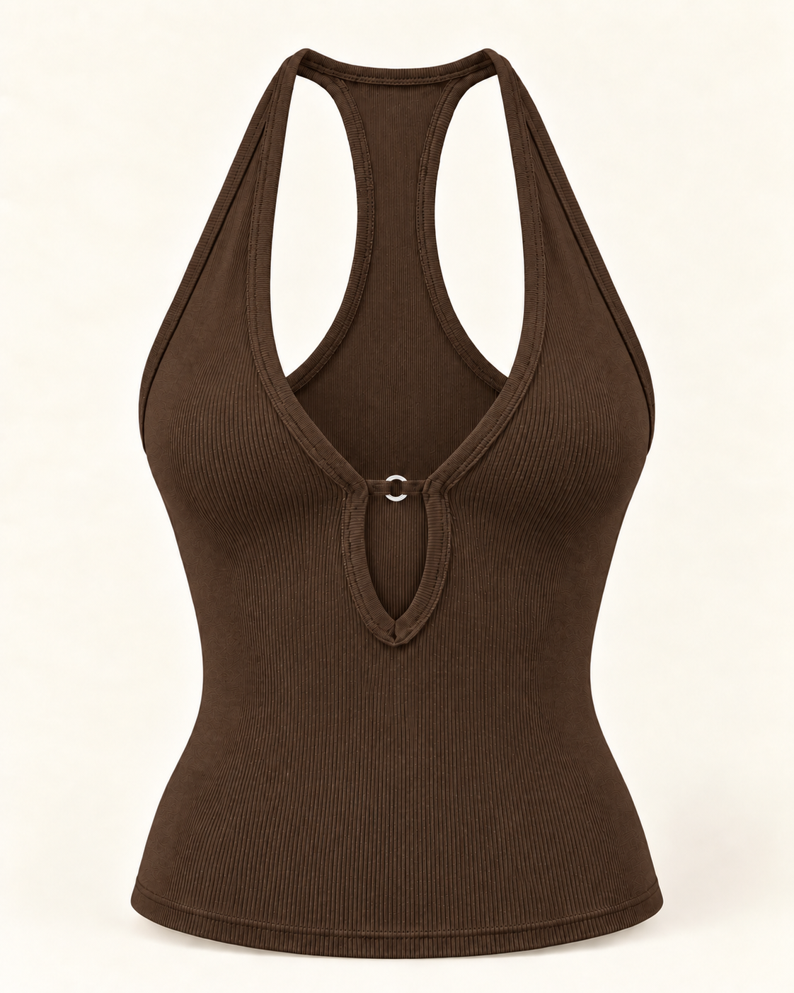 Billie Bad Cutout Ribbed Tank Top