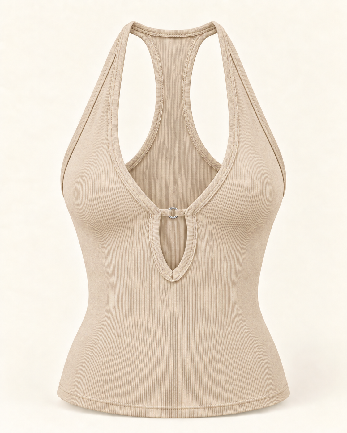 Billie Bad Cutout Ribbed Tank Top