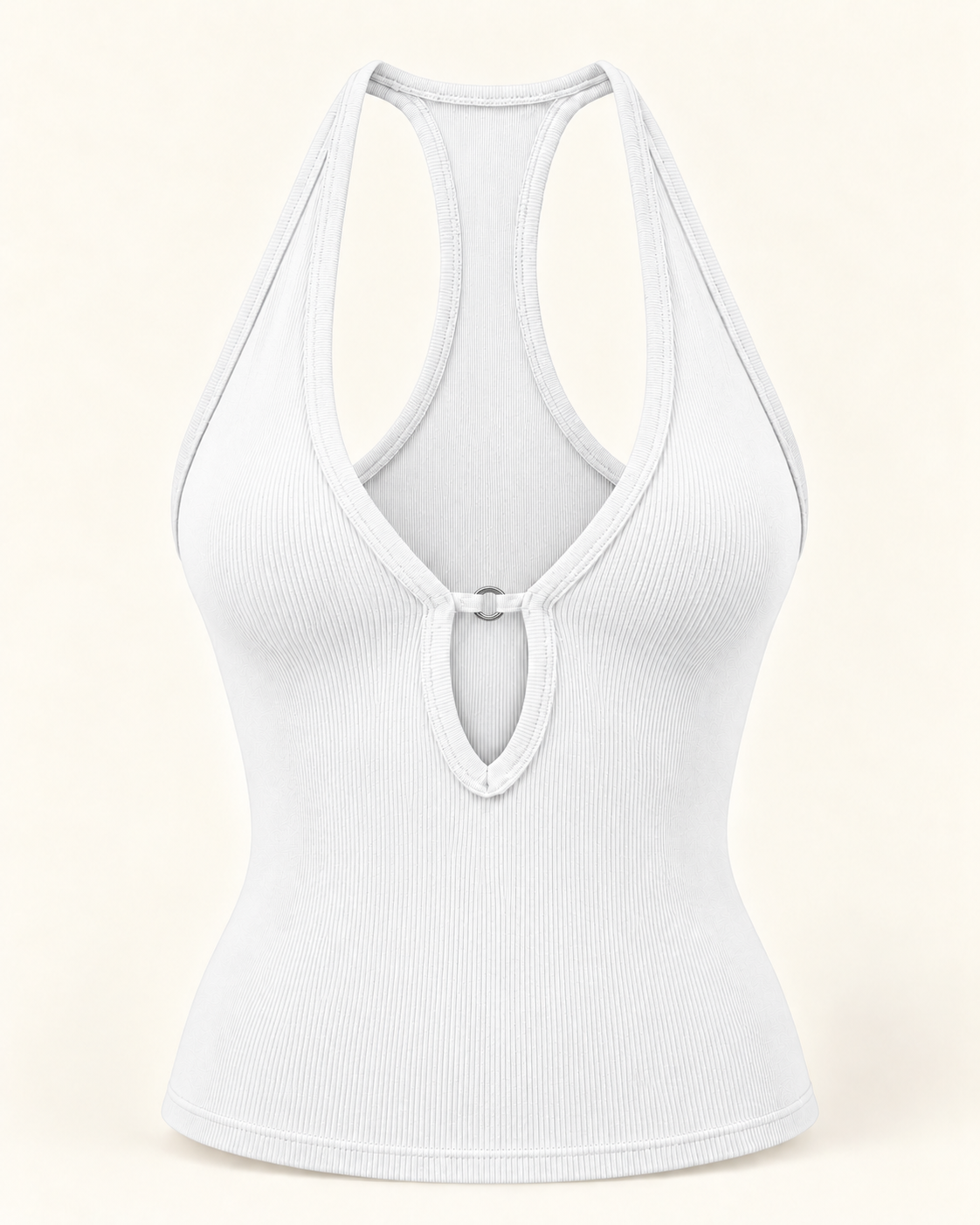 Billie Bad Cutout Ribbed Tank Top